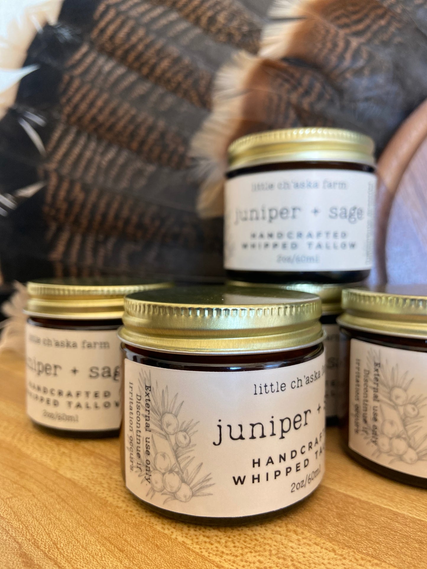 <PRE ORDER> Juniper + Sage Infused Whipped Tallow Balm
