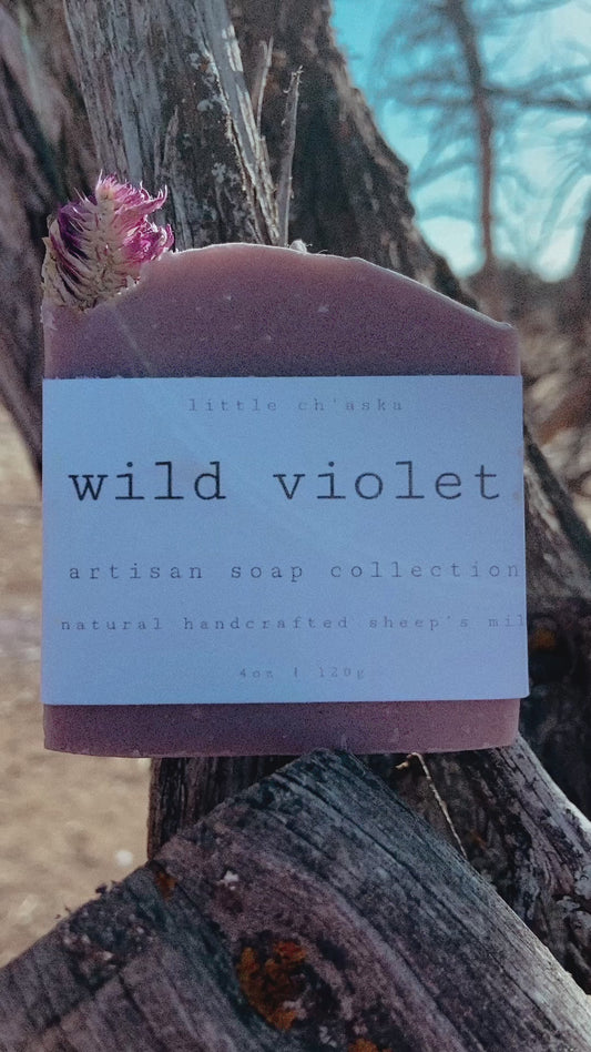 Wild Violet Milk Soap